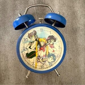 Sailor Moon Blue Twin Bell Alarm Clock